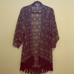 American eagle kimono/cover up